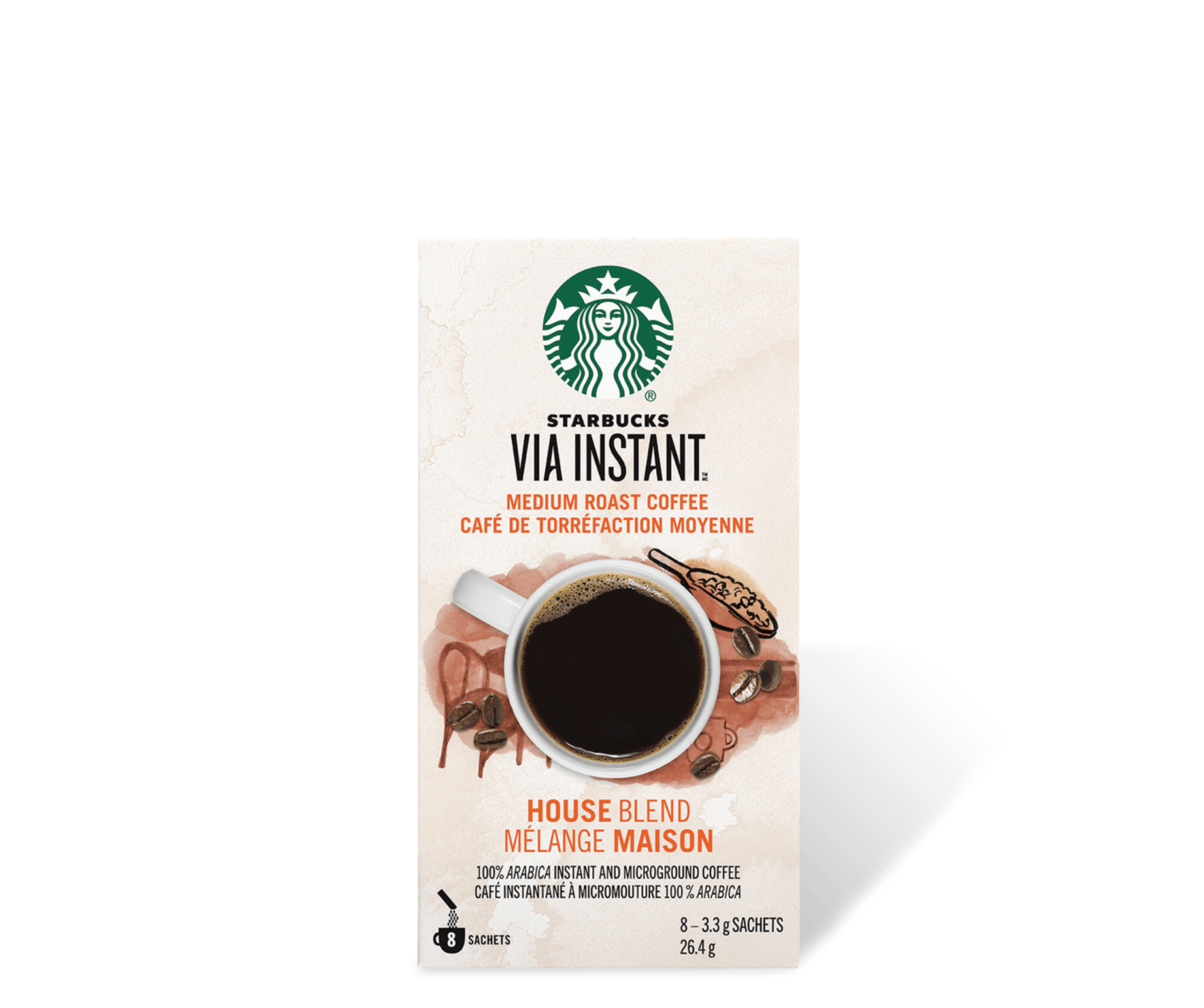 Starbucks® House Blend 8 sachets Starbucks® Coffee At Home
